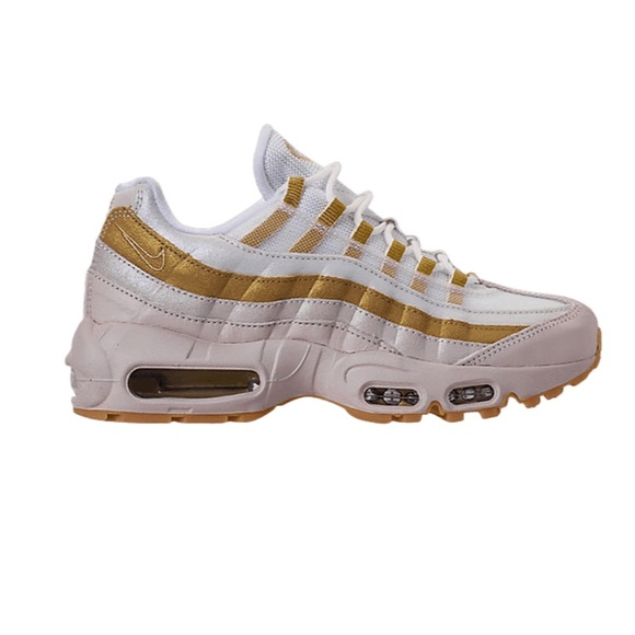✨**LAST CHANCE** Women’s Desert Sand/Gold Nike Air Max 95 size 8.5 ✨ - Picture 3 of 9